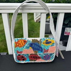 Viral tik tok fish beaded bag